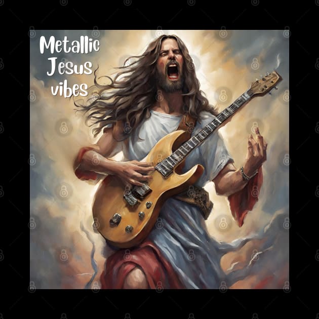 Jesus Meme | Metallic Jesus vibes by Klau