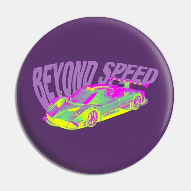 Pagani Zonda R - Beyond Speed Lemon Trip Pin by CharlieCreator