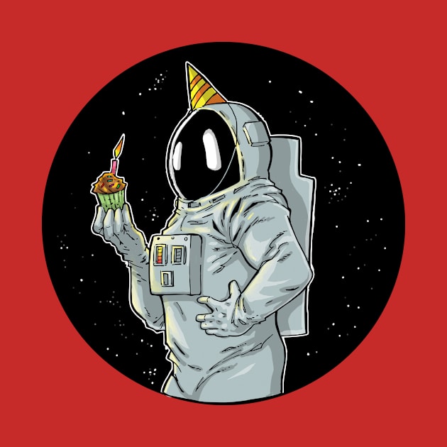 Cupcake Astronaut by SheVibe