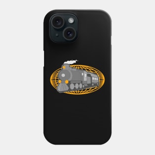 Railroader Railroad Steam Locomotive Phone Case