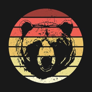 Retro Grizzly Bear - Grizzly Bear T-Shirt