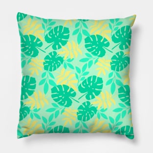 Tropical Leaf Pillow