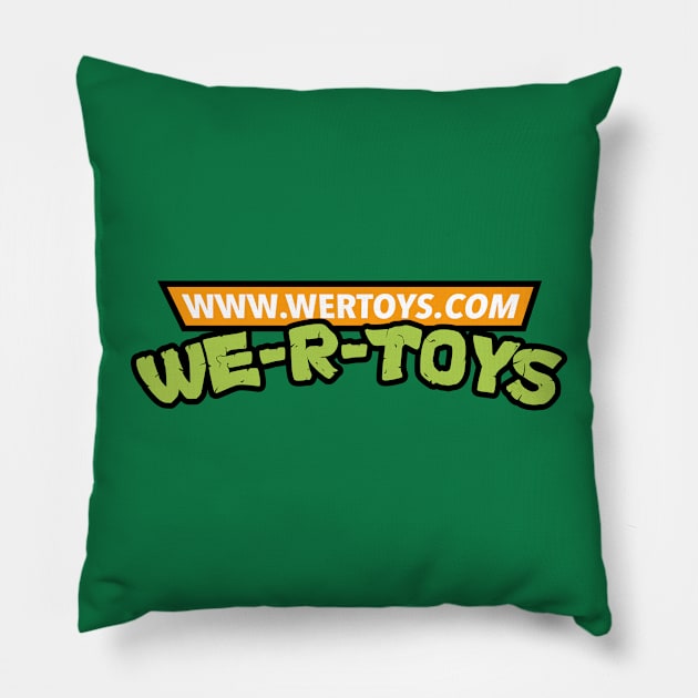 Teen Turtles Orange Pillow by We-R-Toys