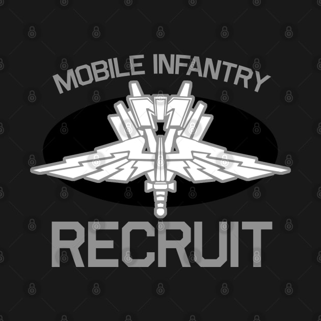 Starship Troopers Mobile Infantry Recruit by PopCultureShirts