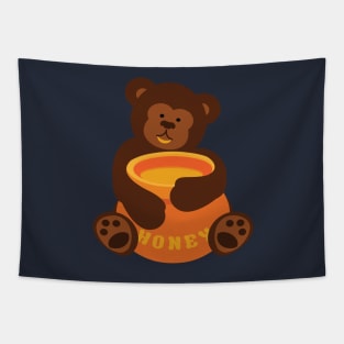 Honey Bear Tapestry