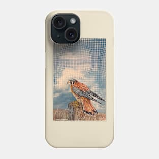 Time Traveling Hawk Phone Case