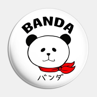 Banda the Lazy Panda Pin