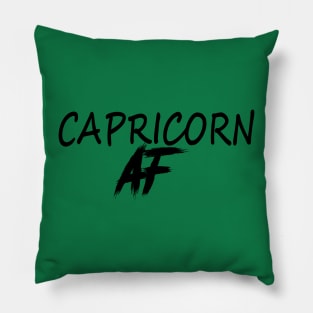 CAPRICORN AF BLACK Pillow