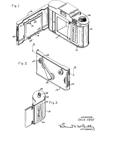 Roll Film Camera Vintage Patent Hand Drawing Magnet