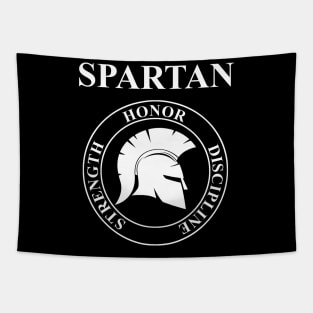 Spartan Warrior Virtues of Sparta Tapestry