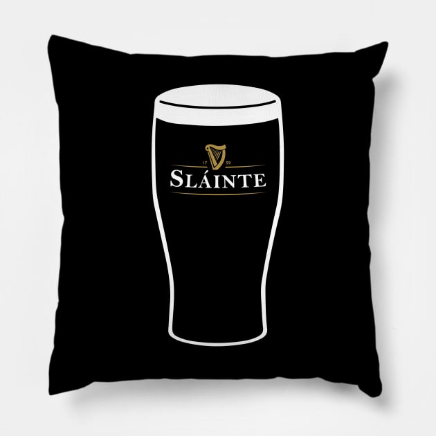 Slainte Drink Pillow by The Gift Hub