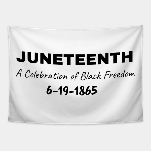 Juneteenth independence day Tapestry by merysam