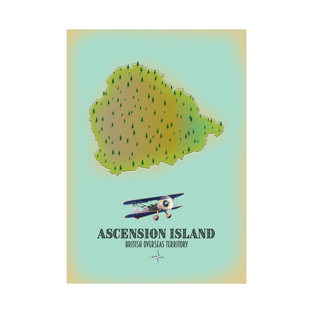 Ascension Island map by nickemporium1