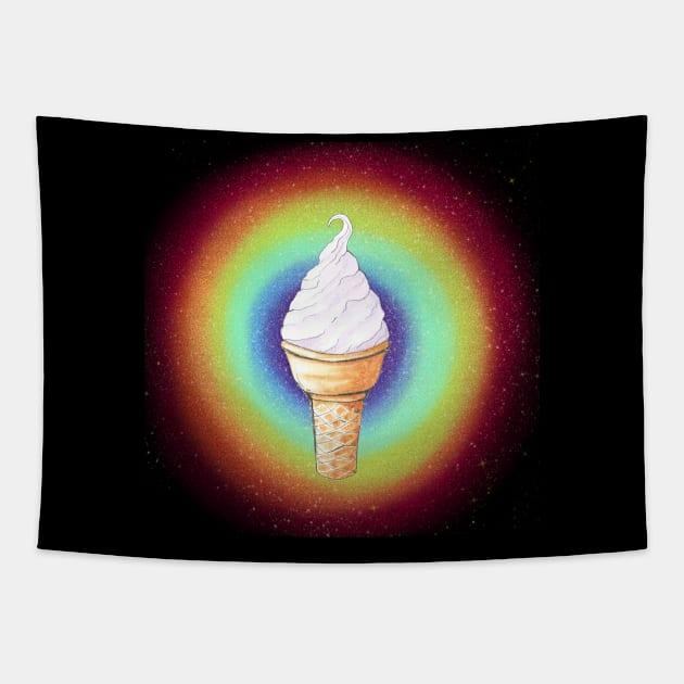 Rainbow ice cream Tapestry by Keen_On_Colors