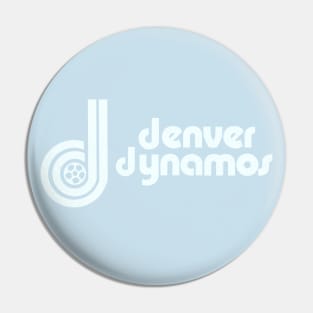 Defunct Denver Dynamos NASL Soccer 1975 Pin