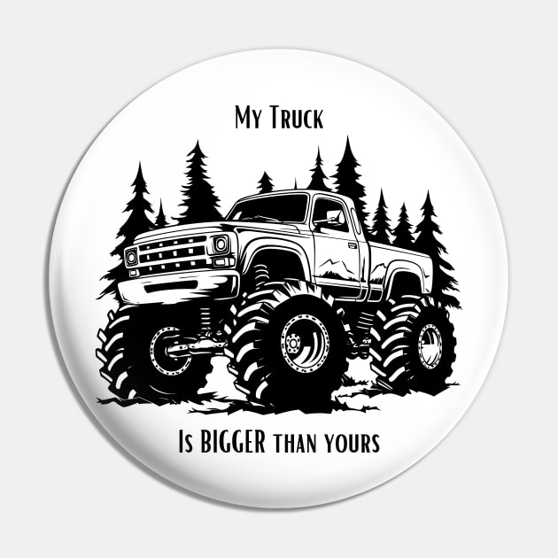 My Truck Pin by Intrepid Designs