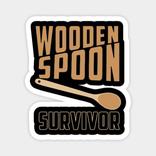 Wooden Spoon Survivor Magnet