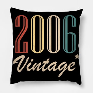 Vintage 2006 Pillow