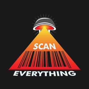 Scan Everything Amazonian Barcode T-Shirt