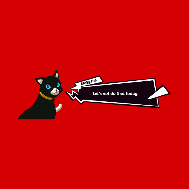 Persona 5 Morgana - Let's not do that today by krispies69