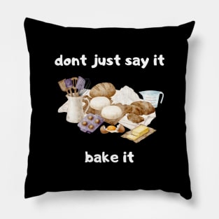 Baking Baker Kawaii Vintage Since Minimalist Coffee Pillow