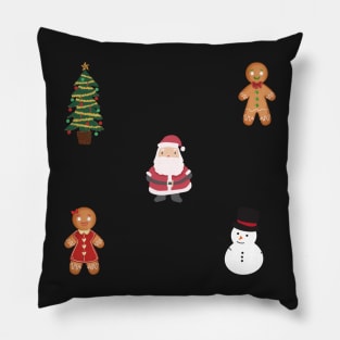 Cute Christmas Sticker Pack Pillow