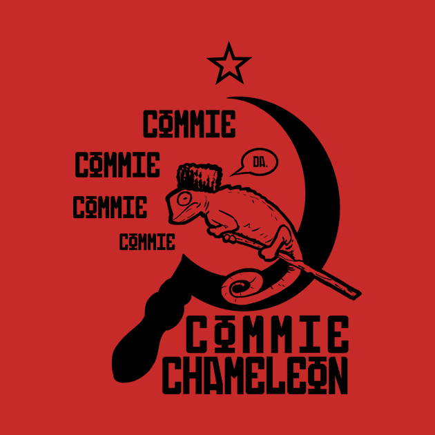 commie chameleon by Hurmly