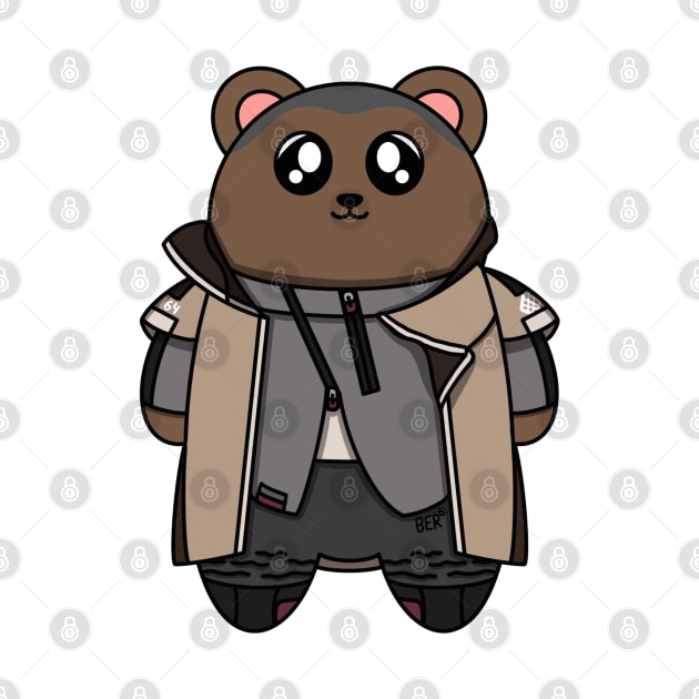 Markus Detroit Become Human Bear by SentABearToSpace 