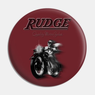 Classic Rudge Motorcycle Company Pin