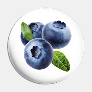 Blueberry on a transparent background Pin