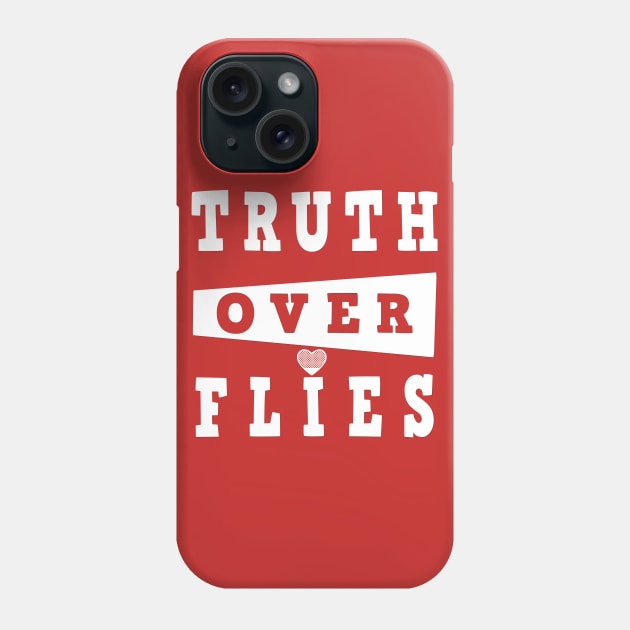 truth over flies, kamala pence debate Phone Case by artspot