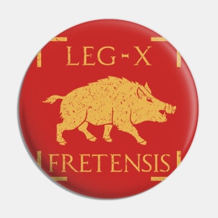 Legio X Fretensis Boar Emblem Roman Legion Pin