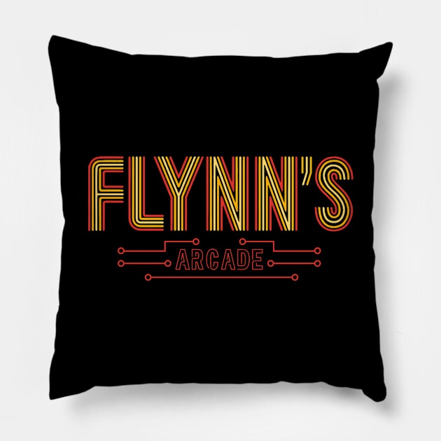 Flynn's Arcade Pillow by deadright