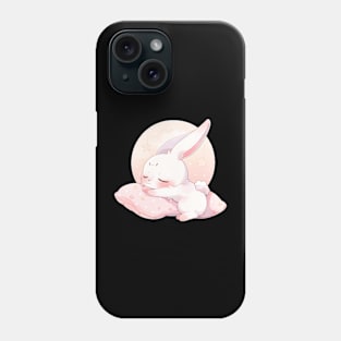 sleeping bunny Phone Case