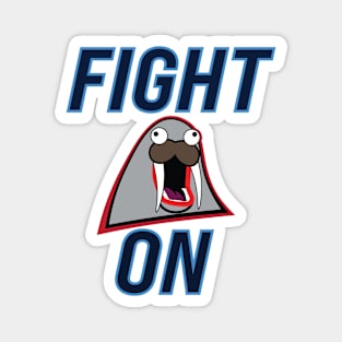 Fighting Walruses "Fight On" Gear Magnet