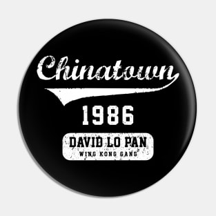 David lo Pan Big Trouble in Little China Pin