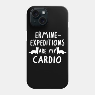 Ferret women cardio sport ermine design Phone Case