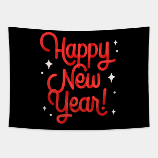 Happy New Year Tapestry