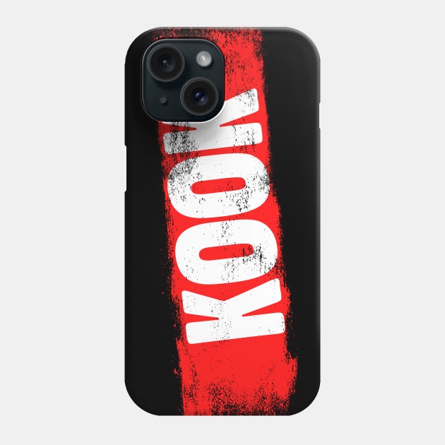 KOOK Red paint Phone Case by TONYSTUFF