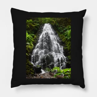 Fairy Falls on Wahkeena Trail Pillow