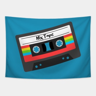 Colorful Mixtape Tapestry