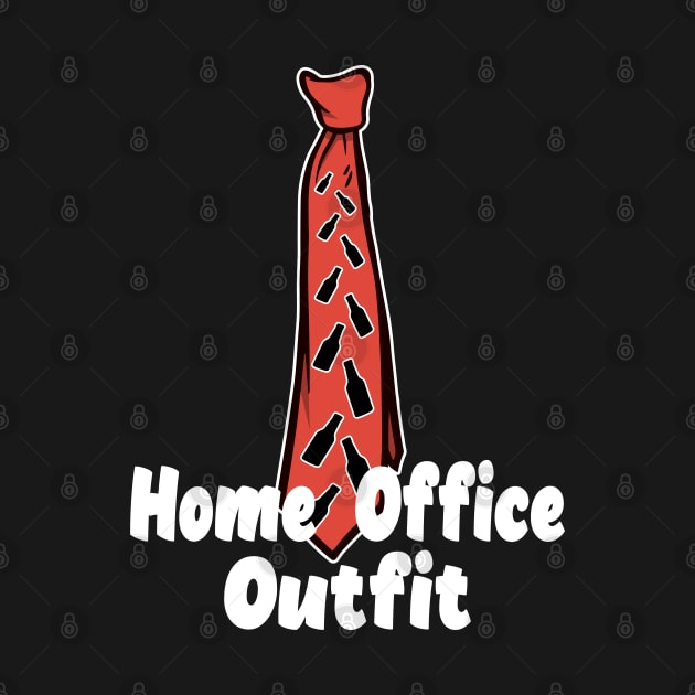 Home Office Outfit Shirt 2020 Corona Festival Tie Beer by Kuehni