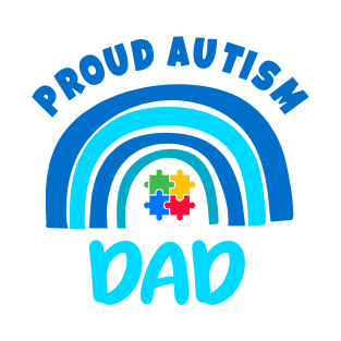 Proud autism dad T-Shirt