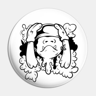 Dope OMG character cartoon design Pin