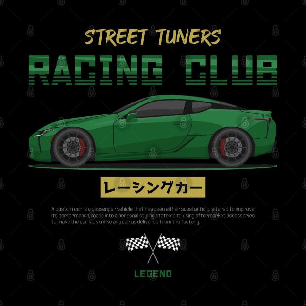 Tuner Green LC 500 JDM by GoldenTuners