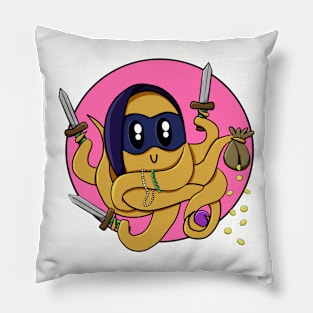 Octopus Rogue - Dungeons and Dragons Pillow