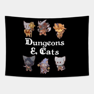 Dungeons & Cats Tapestry