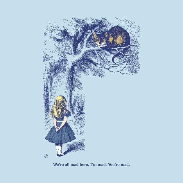 Alice and the Cheshire Cat by SarahMurphy