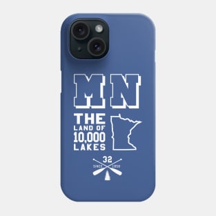 Minnesota MN Land of 10,000 Lakes Phone Case