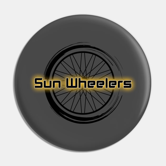 Sun Wheelers 'Eclipse' Logo Pin by Virginia Sun Wheelers